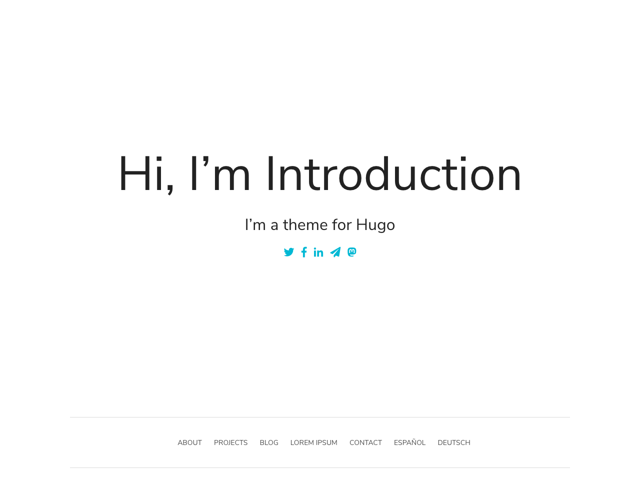 Introduction screenshot