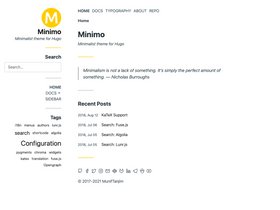 Minimo screenshot